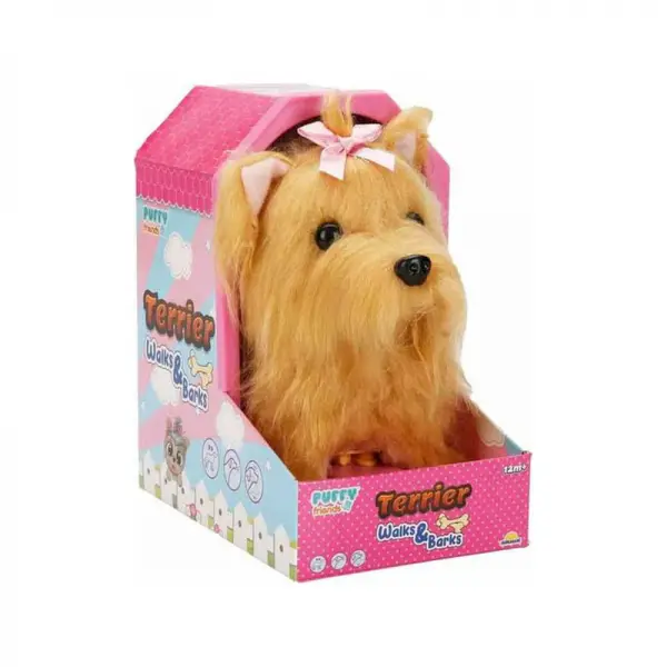 Peluş Sevimli Köpek Terrier