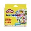 Play-Doh 12 Renk Jumbo Keçeli Kalem