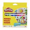 Play-Doh 12 Renk Jumbo Keçeli Kalem