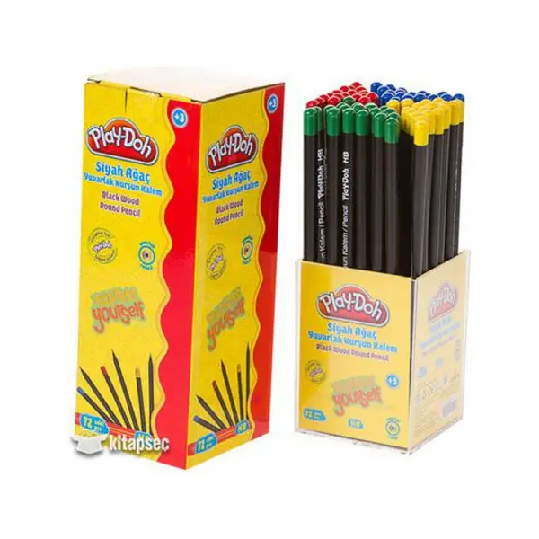 Play-Doh Siyah Yuvarlak Kurşun Kalem